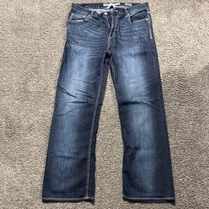 BKE Dark Blue Bootcut Jeans